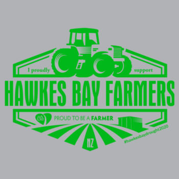 Womens V-Neck Hawkes Bay Supporters T-shirt Design
