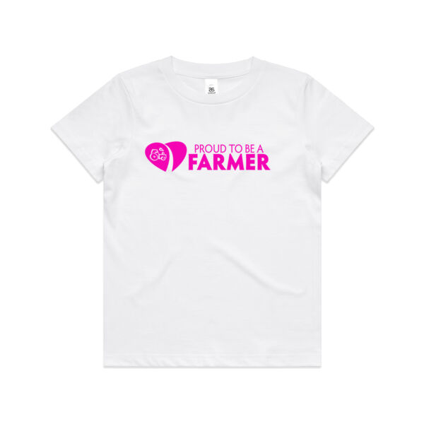Kids Youth T-Shirt Pink Logo Thumbnail