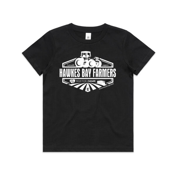 Kids Youth Hawkes Bay Farmers Supporter T-Shirts  Thumbnail