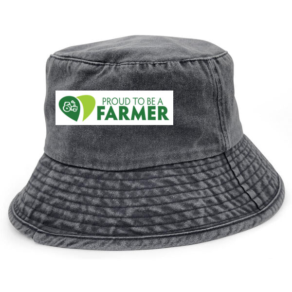 Washed chino bucket hat Thumbnail